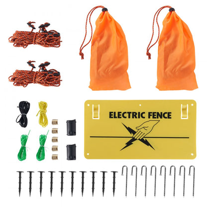 S1261015D - 50" Electric Fence Netting for Goats & Sheep, Portable PE Fencing