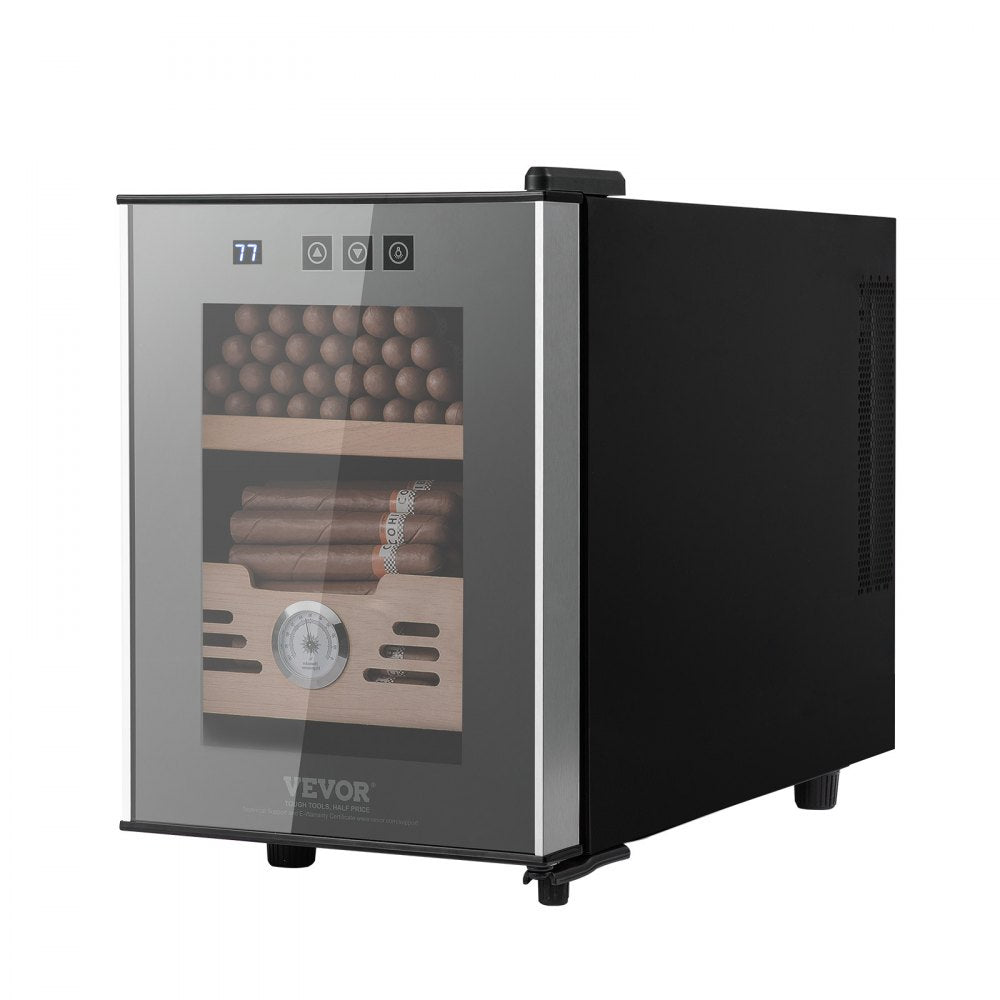 JC-16CPHFW - 16L Electric Cigar Humidor with Cooling & Cedar Shelves