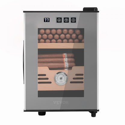 JC-16CPHFW - 16L Electric Cigar Humidor with Cooling & Cedar Shelves
