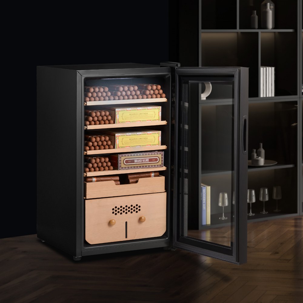 JCC70 - Electric Cigar Humidor for 400 Cigars with Precise Control