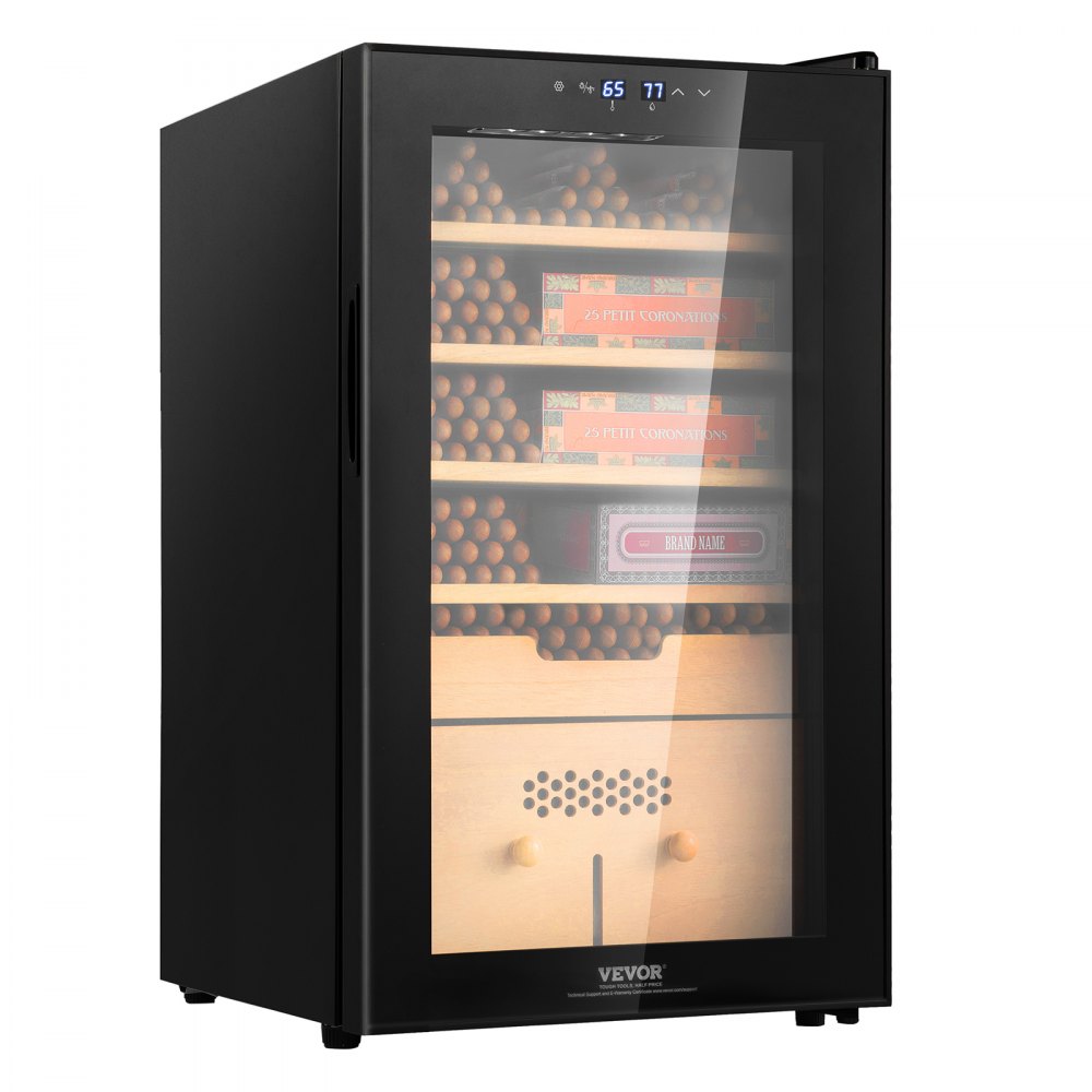 JCC70 - Electric Cigar Humidor for 400 Cigars with Precise Control