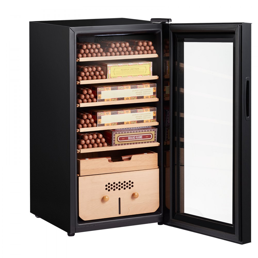 JCC82 - VEVOR Cigar Humidor with Climate Control, 16-22°C Range