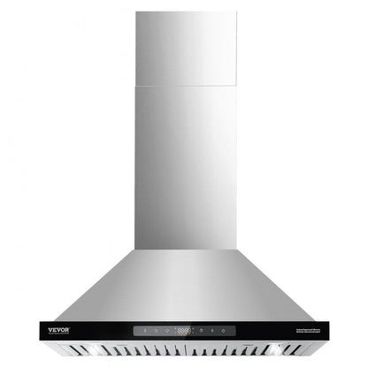 TW03S-P30 - 30" Stainless Steel Range Hood with 800 CFM & Touch Control