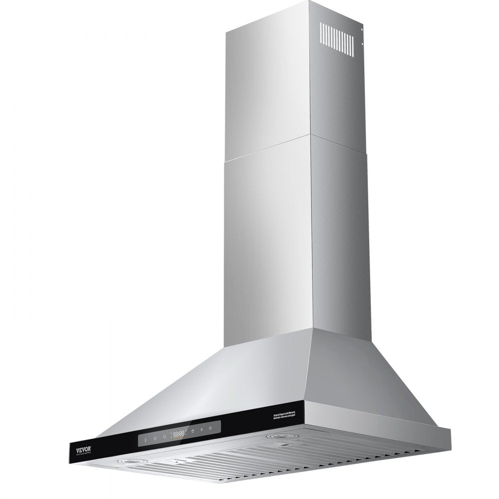 TW03S-P30 - 30" Stainless Steel Range Hood with 800 CFM & Touch Control