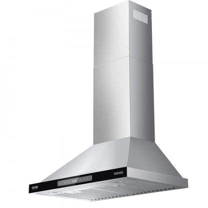 TW03S-P30 - 30" Stainless Steel Range Hood with 800 CFM & Touch Control