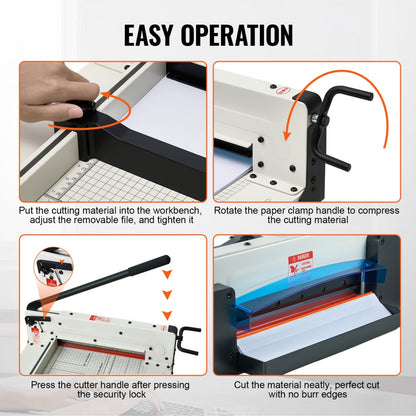 STC440 - 12in Heavy-Duty Paper Cutter for 400 Sheets
