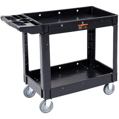 010553447414 - Heavy-Duty Polypropylene Rolling Cart with 550LBS Capacity