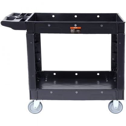 010553447414 - Heavy-Duty Polypropylene Rolling Cart with 550LBS Capacity