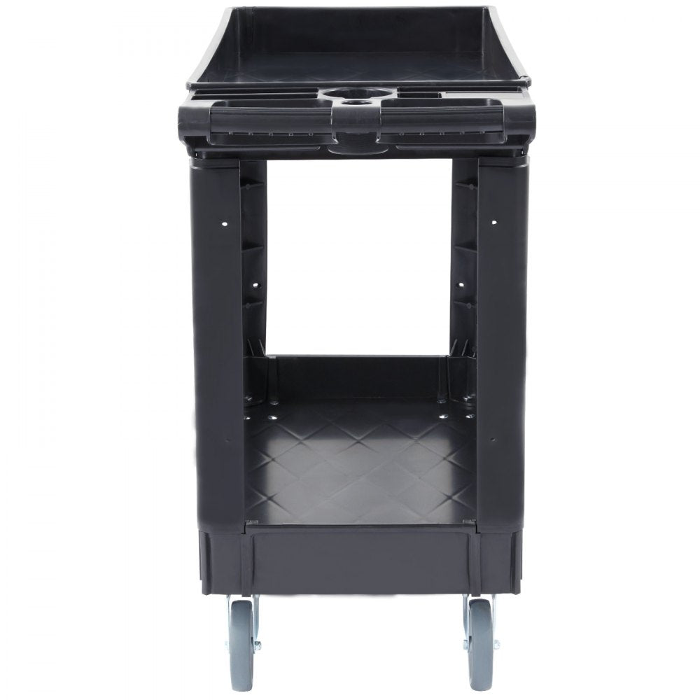 010553447414 - Heavy-Duty Polypropylene Rolling Cart with 550LBS Capacity