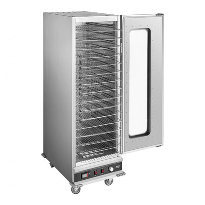 FWHB-1/1GN-5-KS - 16-Tier Food Warmer with Adjustable Shelves, 80℉-177℉ Range
