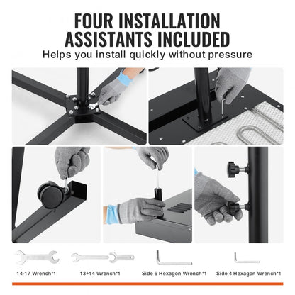 QY18CDXSHGJV1(US) - 18" x 18" Stainless Steel Flash Dryer, 2000W Power