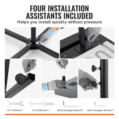 QY24CDXSHGJV1(US) - 2000W VEVOR Pro Flash Dryer 18x25 Inch Efficient Heating