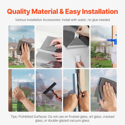 SV008 - Daylight One-Way Mirror Film for Privacy and Sunlight Control