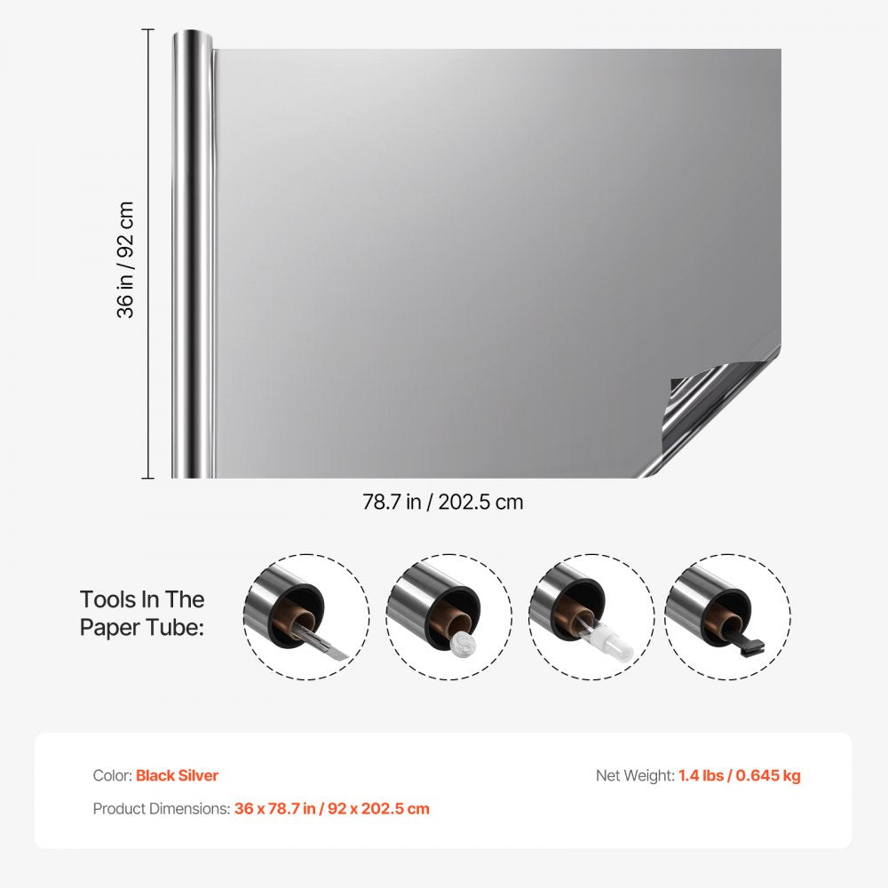 SV008 - Daylight One-Way Mirror Film for Privacy and Sunlight Control