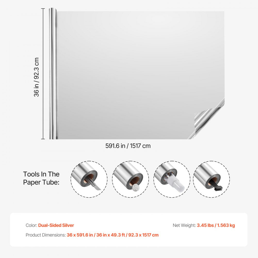 010242221942 - Daytime One-Way Privacy Film for Sunlight Control
