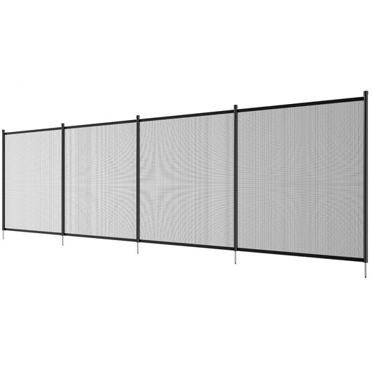 NLSSHL496 - 4x48 ft Removable Mesh Pool Fence for Child Safety