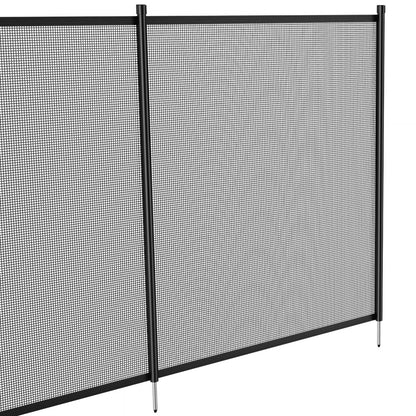 NLSSHL496 - 4x48 ft Removable Mesh Pool Fence for Child Safety