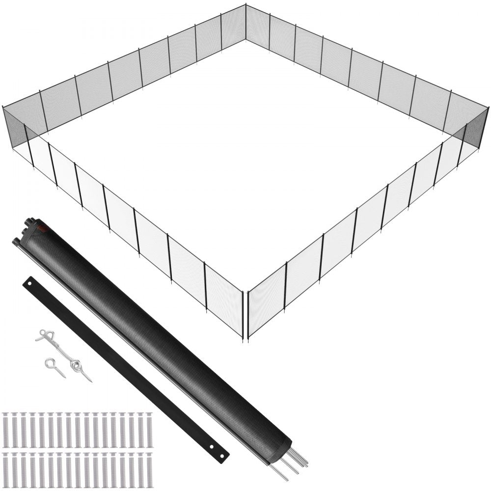 NLSSHL496 - 4x96 ft VEVOR Pool Safety Fence with Durable Mesh