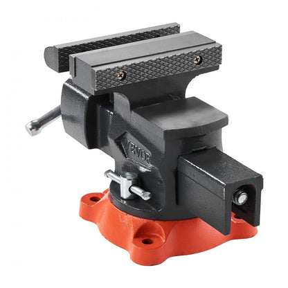 9555 - 5.5" Durable Cast Iron Bench Vise with 360° Rotation