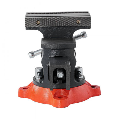 9555 - 5.5" Durable Cast Iron Bench Vise with 360° Rotation