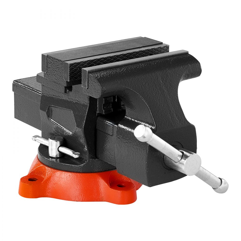9555 - 5.5" Durable Cast Iron Bench Vise with 360° Rotation