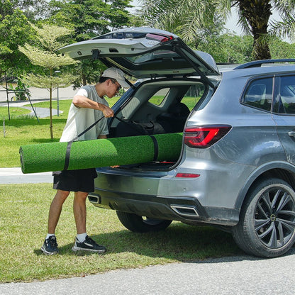 GP150505 - 5ft Durable Golf Hitting Mat with Non-Slip Base and Tees