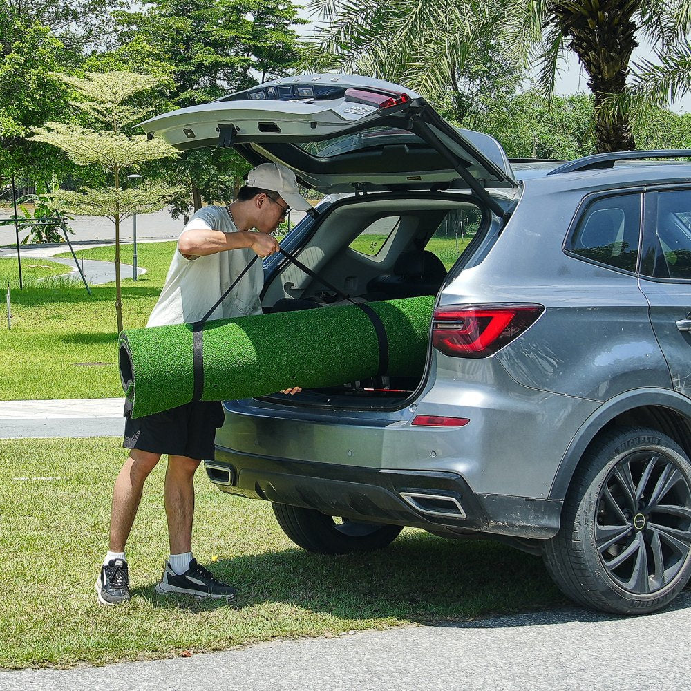 GP150504 - 5' x 4' Golf Training Mat with Anti-Tear Turf & Foldable Design