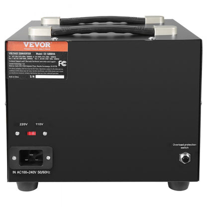 SV-5000VA - 5000W Dual Voltage Converter for Home & Commercial Use