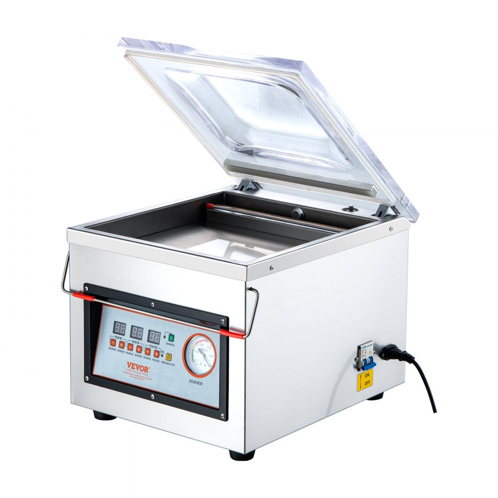 DZ-260C-V1 - Commercial-Grade Chamber Vacuum Sealer with 6m³/h Pump