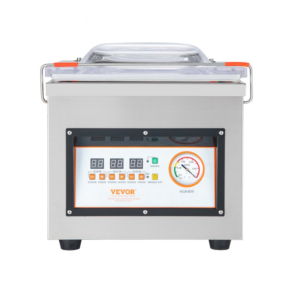 DZ-260C-V1 - Commercial-Grade Chamber Vacuum Sealer with 6m³/h Pump