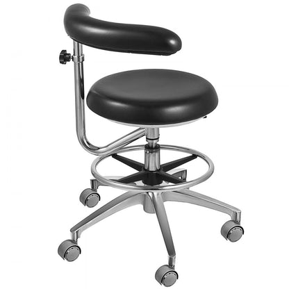 010724698746 - Ergonomic Dental Assistant Chair with Adjustable Footrest, Comfort Design