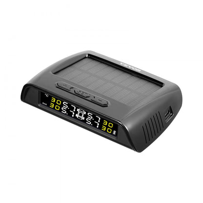 C300 - Solar-Powered RV Tire Pressure Monitor for 6 Tires