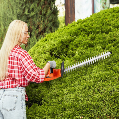 M0E-17ET-510 - Lightweight 20-Inch Cordless Hedge Trimmer for Easy Branch Trimming