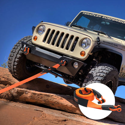 LC-RK01 - 3" x 20 ft Heavy-Duty Tow Strap for 36,000 lbs Recovery