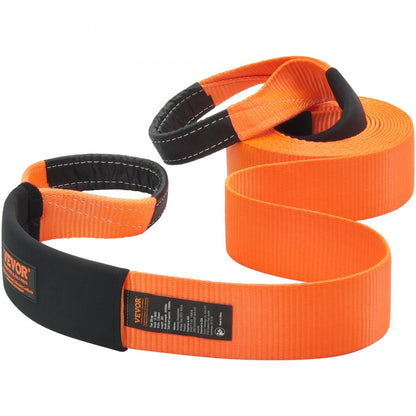 LC-RK02 - 3" x 30 ft Heavy-Duty Tow Strap Recovery Kit for Tough Terrain