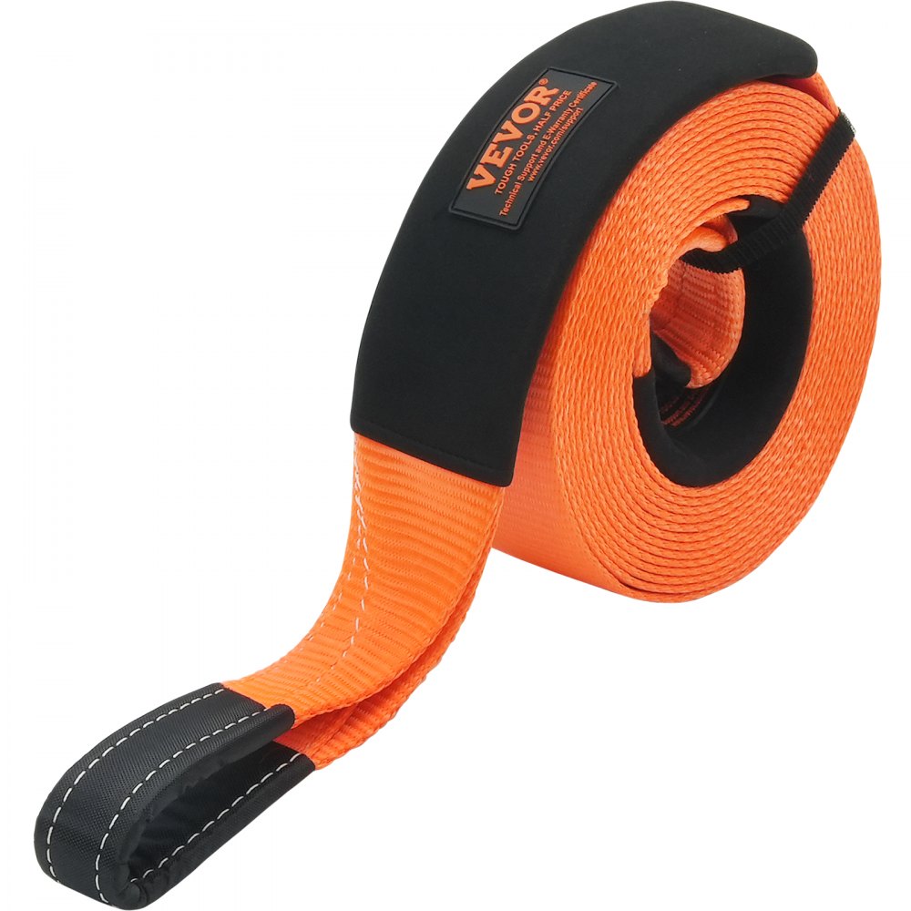 LC-RK02 - 3" x 30 ft Heavy-Duty Tow Strap Recovery Kit for Tough Terrain