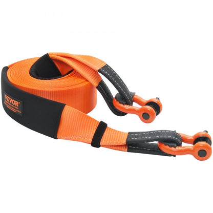 LC-RK02 - 3" x 30 ft Heavy-Duty Tow Strap Recovery Kit for Tough Terrain