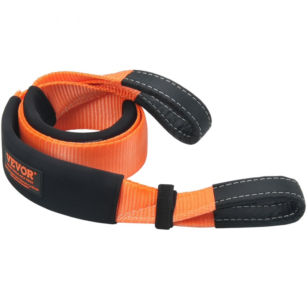 LC-TR02 - 3" x 8' Heavy-Duty Recovery Tow Strap, 36,000 lbs Capacity