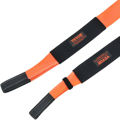 LC-TR02 - 3" x 8' Heavy-Duty Recovery Tow Strap, 36,000 lbs Capacity