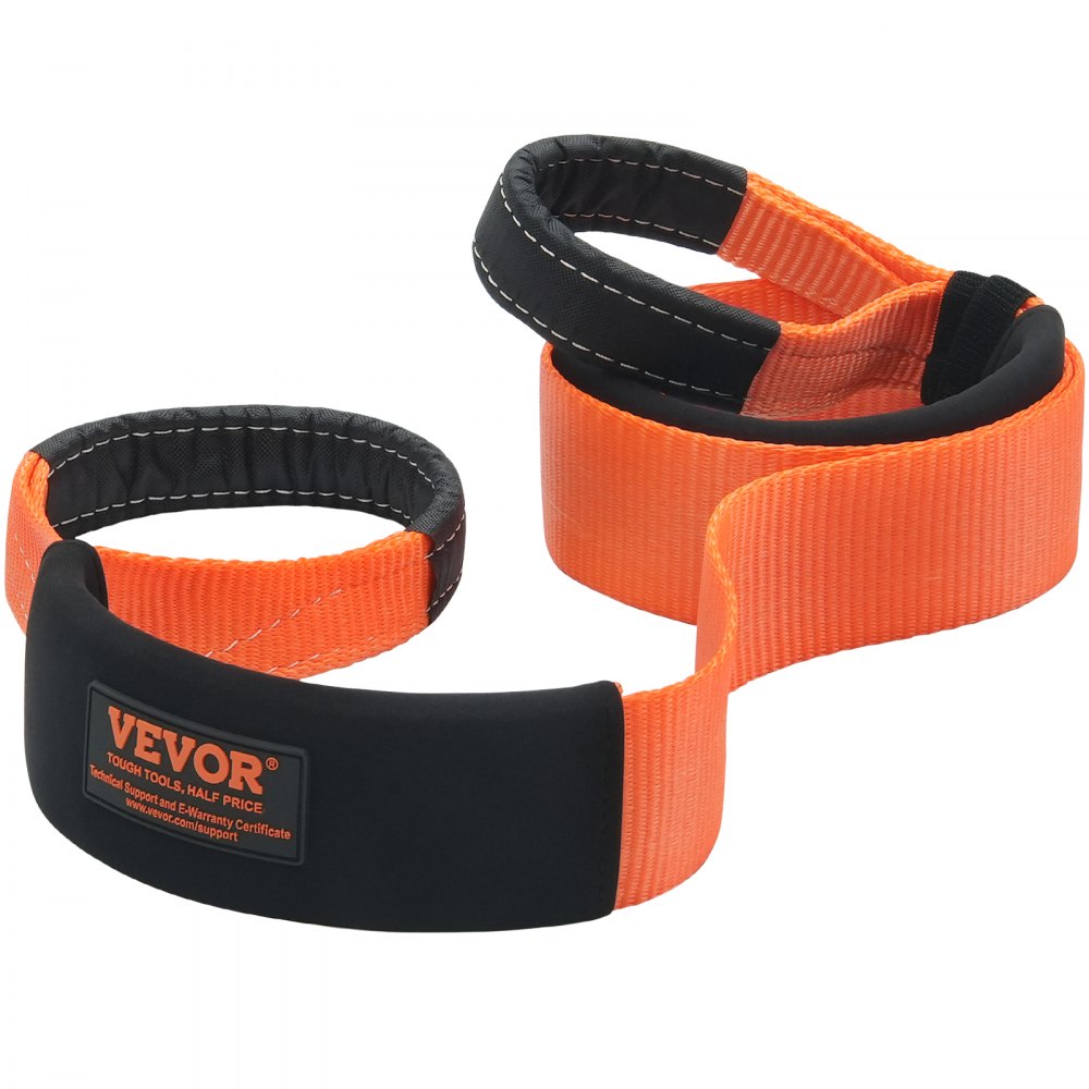 LC-TR02 - 3" x 8' Heavy-Duty Recovery Tow Strap, 36,000 lbs Capacity