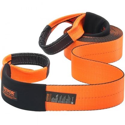 LC-TR03 - Heavy-Duty 4" x 30' Tow Strap, 46,500 lbs Strength