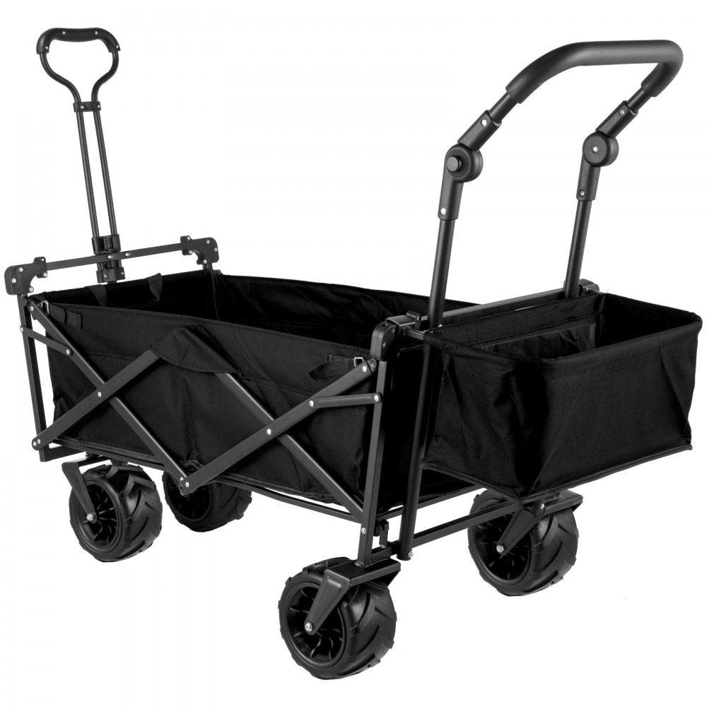 VV-CWC-BLA - Extra Large Collapsible Wagon with 220 lbs Capacity