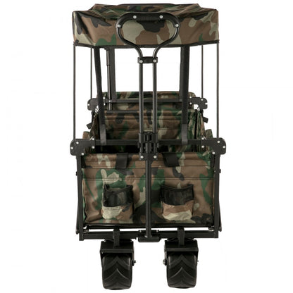VV-CWC-CAM - 220 lb Capacity Collapsible Wagon with Removable Canopy