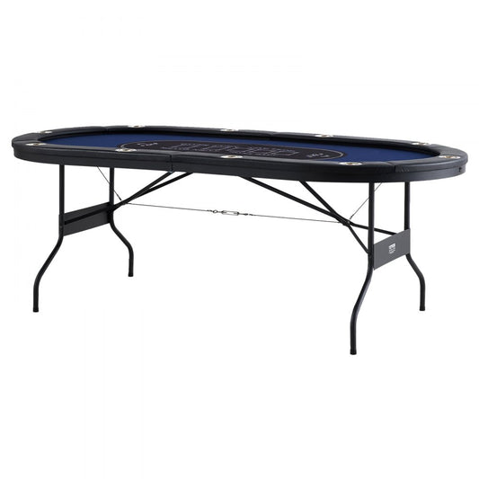SUS-8442 - 84" Foldable Poker Table for Easy Home Gaming