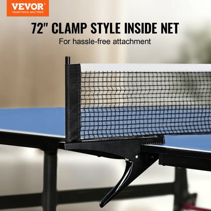 VT002-12 - 107.9" Foldable Ping Pong Table for Indoor Competition