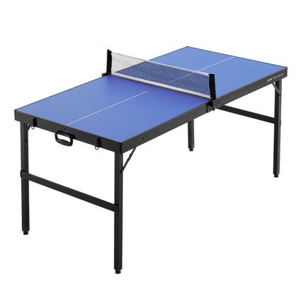 VT001 - 60" Folding Table Tennis Set for Family Fun