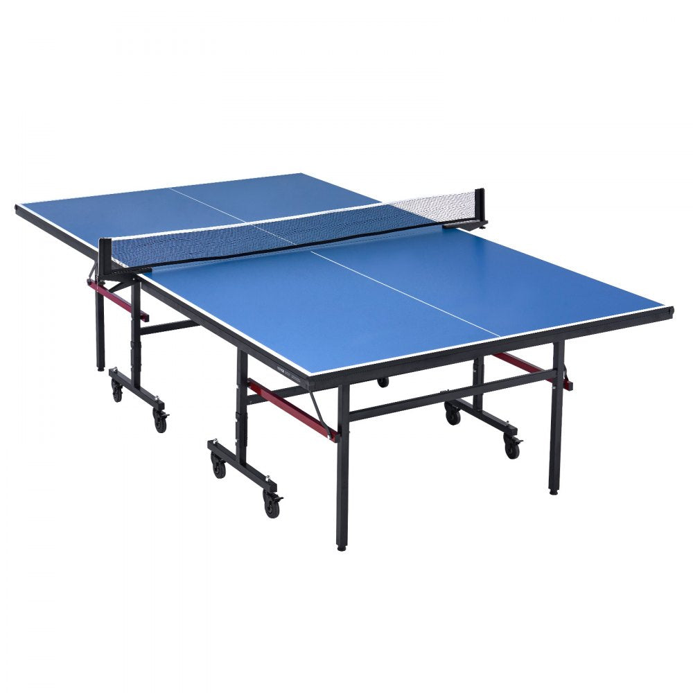 VT002-18 - Professional 107.9" Table Tennis Table with Foldable Design