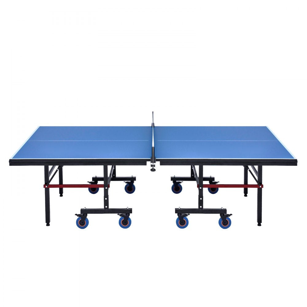VT002-25 - Competition-Grade Ping Pong Table 107.9" with Lockable Casters