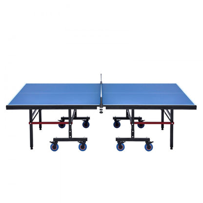 VT002-25 - Competition-Grade Ping Pong Table 107.9" with Lockable Casters