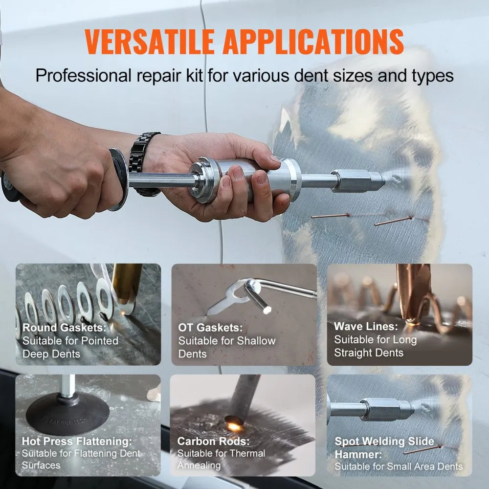 PL-80M - 3KW VEVOR Welder Kit for Auto Body Repair with 16 Accessories